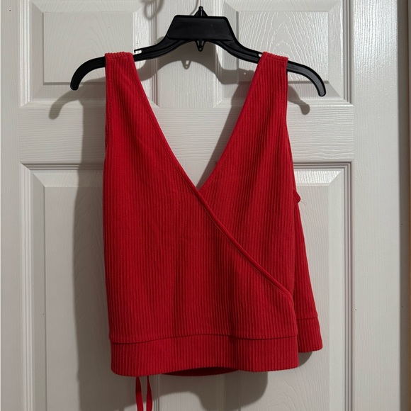 NWT Club Monaco Pink Ribbed  Tank Top - Picture 1 of 4